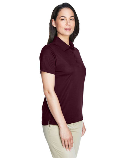 CORE365 Women's Origin Performance Piqué Polo 78181 #colormdl_Burgundy