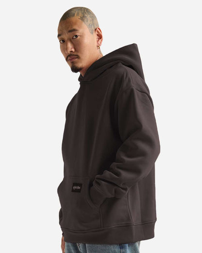 Shaka Wear Men's Essential Super Heavyweight Hooded Sweatshirt SHEHP #colormdl_Shadow