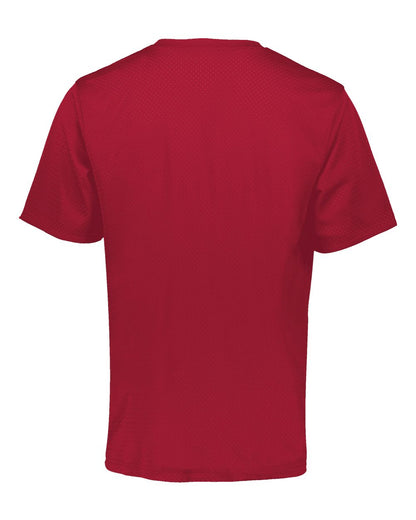 Augusta Sportswear Unisex Mesh Reversible Jersey 1602 #color_Scarlet/ White
