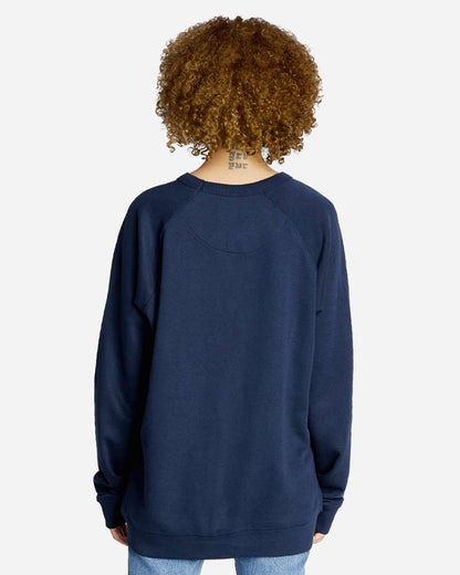 Lane Seven Unisex French Terry Crewneck Sweatshirt LS13004 #colormdl_Navy