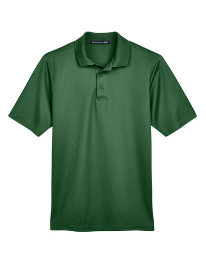 Devon & Jones Men's CrownLux Performance® Plaited Polo DG20 #color_Forest