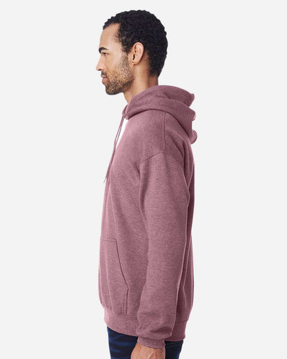 Gildan Unisex Heavy Blend™ Hooded Sweatshirt 18500 #colormdl_Heather Dark Maroon