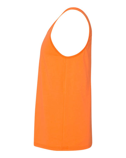 BELLA + CANVAS Jersey Tank 3480 #color_Neon Orange