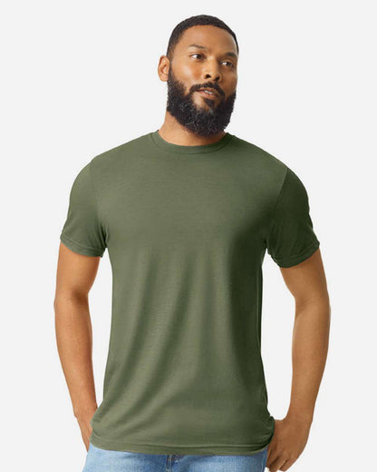 Gildan Unisex Softstyle® CVC T-Shirt 64000CVC #colormdl_Cactus