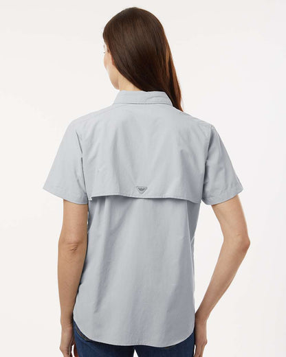 Columbia Women's PFG Bahama™ Short Sleeve Shirt 212473 #colormdl_Cool Grey