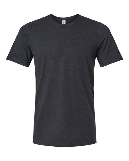 Tultex Combed CVC T-Shirt 602CVC #color_Heather Black