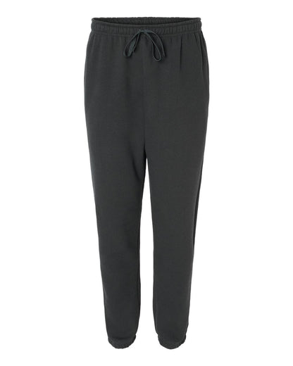 American Apparel Unisex ReFlex Fleece Sweatpants RF491 #color_Black