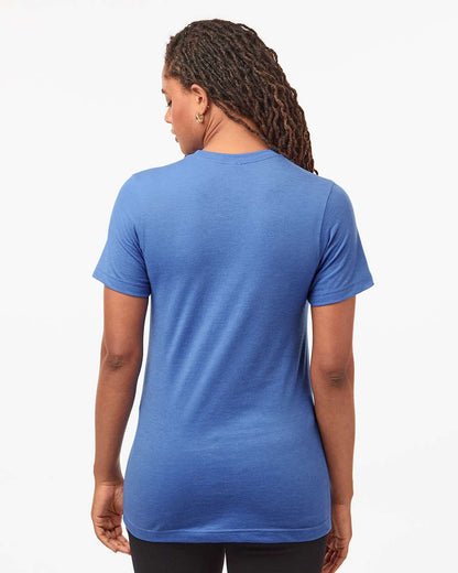 Tultex Combed CVC T-Shirt 602CVC #colormdl_Heather Columbia Blue