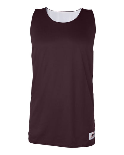 Badger B-Core Reversible Tank Top 4129 #color_Maroon