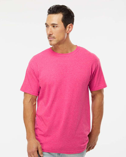 M&O Men's Gold Soft Touch T-Shirt 4800 #colormdl_Neon Pink