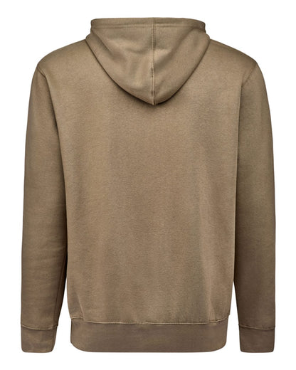 J. America Unisex BTB Fleece Hooded Sweatshirt 8720 #color_Desert