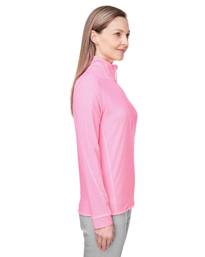 vineyard vines Women's Microstripe Sankaty Half-Zip Pullover K002521 #colormdl_Knockout Pink