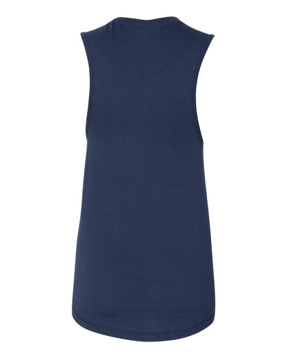 BELLA + CANVAS Women's Jersey Muscle Tank 6003 #color_Navy