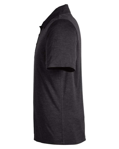 Team 365 Men's Zone Sonic Heather Performance Polo TT51H #color_Black Heather