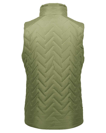 Holloway Women's Repreve® Eco Quilted Vest 229713 #color_Olive