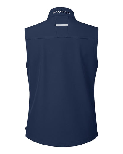 Nautica Men's Wavestorm Soft Shell Vest N17792 #color_Navy