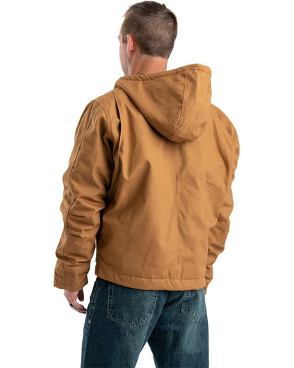 Berne Apparel Men's Tall Heritage Duck Hooded Jacket HJ65T #colormdl_Brown Duck