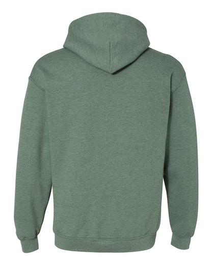 Gildan Unisex Heavy Blend™ Hooded Sweatshirt 18500 #color_Heather Dark Green