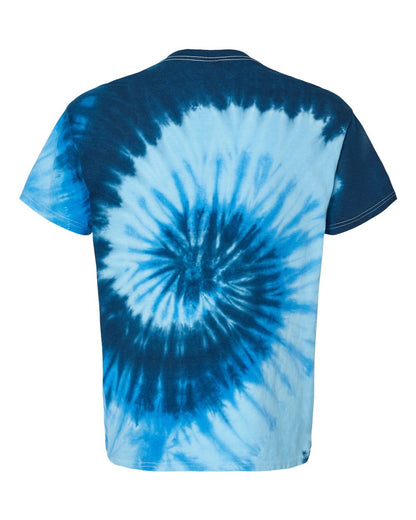 Colortone Youth Multi-Color Tie-Dyed T-Shirt 1000Y #color_Blue Ocean