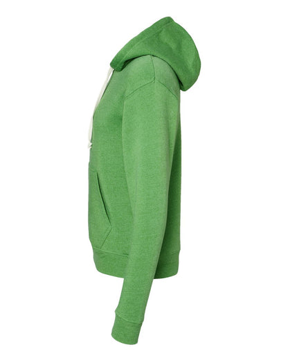 J. America Men's Triblend Fleece Hooded Sweatshirt 8871 #color_Green Triblend