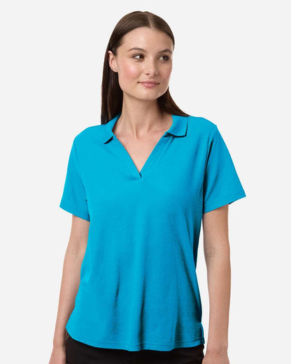 CORE365 Women's Resolve CVC Performance Pique Polo CE106W #colormdl_Electric Blue