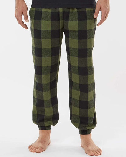 Burnside Flannel Jogger 8810 #colormdl_Army/ Black