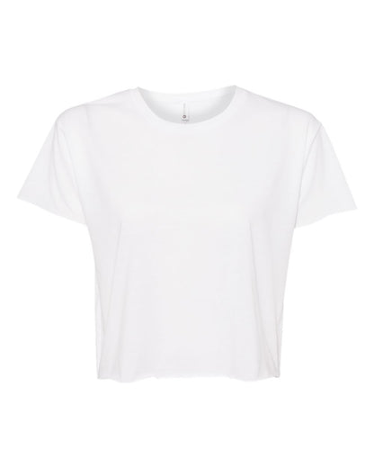 Next Level Women's Festival Crop Top 5080 #color_White