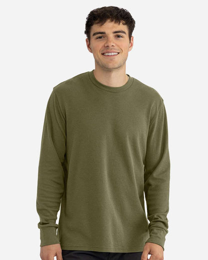 Next Level Unisex Ideal Thermal Long Sleeve T-Shirt 8211 #colormdl_Military Green