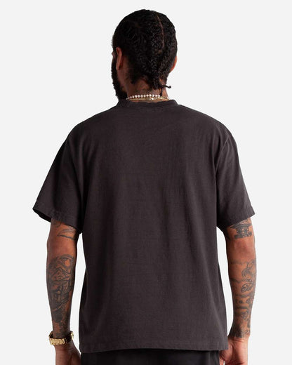 Shaka Wear Men's Cropped Max Heavyweight T-Shirt MCS #colormdl_Off Black