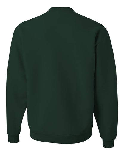 JERZEES Unisex NuBlend® Crewneck Sweatshirt 562MR #color_Forest Green