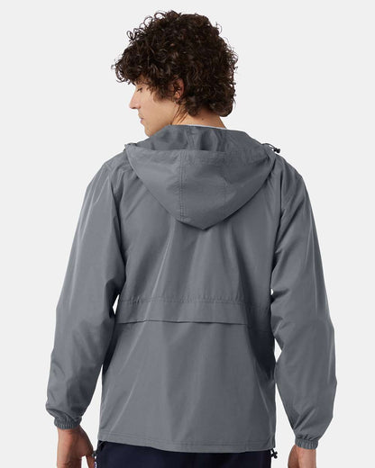 Champion Unisex Full-Zip Anorak Jacket CO125 #colormdl_Graphite