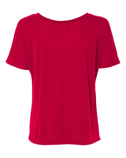 BELLA + CANVAS Women’s Slouchy Tee 8816 #color_Red