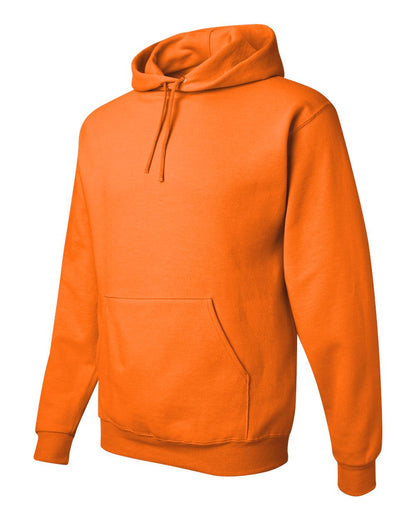 JERZEES Unisex NuBlend® Hooded Sweatshirt 996MR #color_Safety Orange
