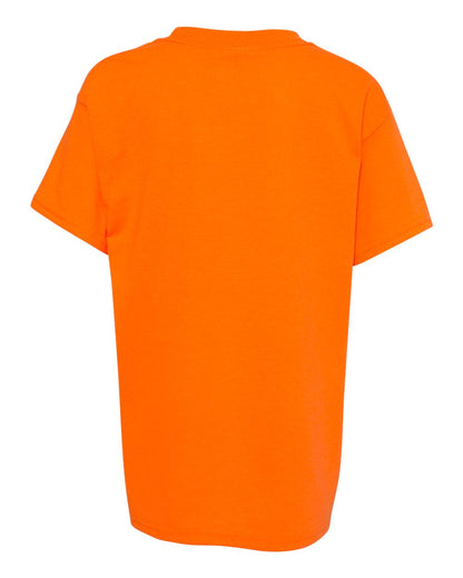 Hanes Ecosmart™ Youth T-Shirt 5370 #color_Safety Orange