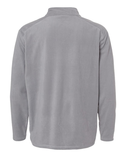 Augusta Sportswear Eco Revive™ Micro-Lite Fleece Quarter-Zip Pullover 6863 #color_Athletic Grey