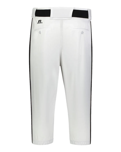 Russell Athletic Unisex 2.0 Piped Diamond Series Knickers R21LGM #color_White/ Black