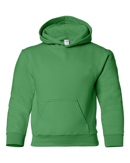 Gildan Heavy Blend™ Youth Hooded Sweatshirt 18500B #color_Irish Green