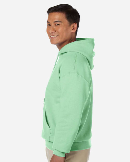 Gildan Unisex Heavy Blend™ Hooded Sweatshirt 18500 #colormdl_Mint Green