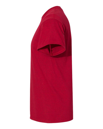 Gildan Unisex Heavy Cotton™ T-Shirt 5000 #color_Antique Cherry Red