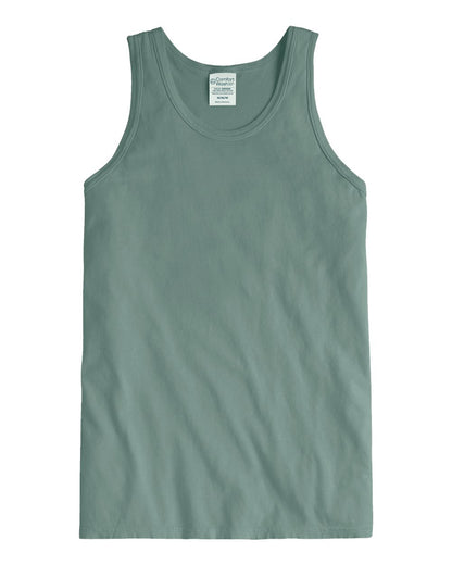 ComfortWash by Hanes Garment-Dyed Unisex Tank Top GDH300 #color_Cypress Green