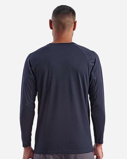 TriDri Unisex Panelled Long Sleeve Tech T-Shirt TD050 #colormdl_French Navy