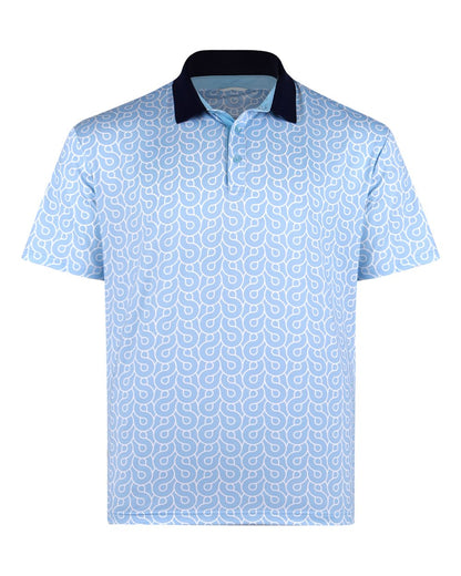 Swannies Men's Ryder Polo SW9600 #color_Sky