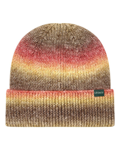 LEGACY Tie-Dyed Ribbed Beanie KTDRB #color_Sunset