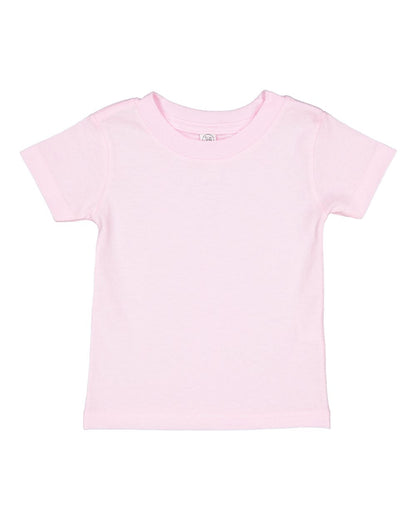 Rabbit Skins Infant Cotton Jersey Tee 3401 #color_Ballerina