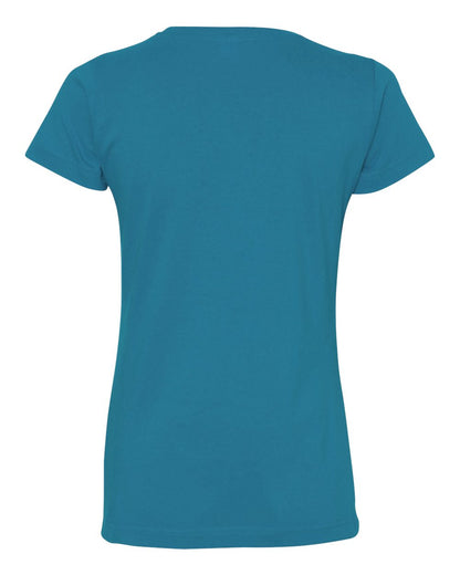 LAT Women's Fine Jersey Tee 3516 #color_Cobalt