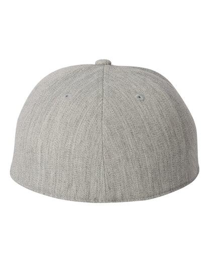 Flexfit 210® Flat Bill Cap 6210FF #color_Heather Grey