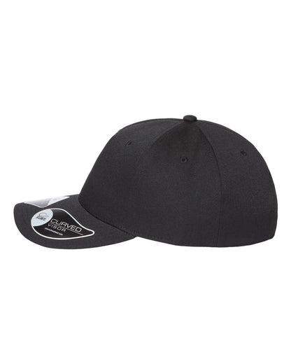 Atlantis Headwear Sustainable Five-Panel Cap FIJI #color_Black