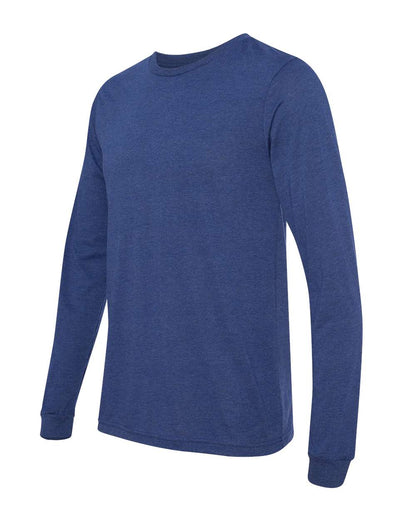 BELLA + CANVAS Triblend Long Sleeve Tee 3513 #color_Navy Triblend