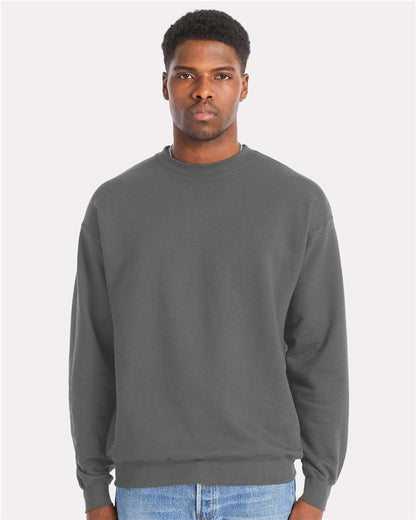 Hanes Unisex Perfect Sweats Crewneck Sweatshirt RS160 #colormdl_Smoke Grey