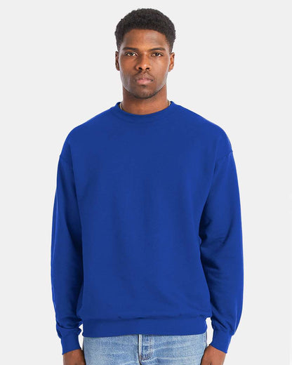 Hanes Unisex Perfect Sweats Crewneck Sweatshirt RS160 #colormdl_Deep Royal